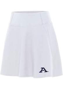 Antigua Akron Zips Womens White Chip Skort Skirt