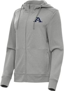 Antigua Akron Zips Womens Grey Seeker Light Weight Jacket