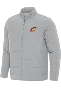 Antigua Cleveland Cavaliers Mens Grey Swelter Filled Jacket