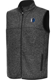 Antigua Dallas Mavericks Mens Black Alternate Fortune Sleeveless Jacket