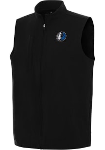 Antigua Dallas Mavericks Mens Black Alternate Regard Sleeveless Jacket