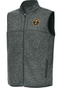 Antigua Denver Nuggets Mens Grey Fortune Sleeveless Jacket