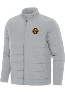 Antigua Denver Nuggets Mens Grey Swelter Filled Jacket