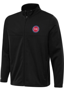 Antigua Detroit Pistons Mens Black Links 2 Light Weight Jacket