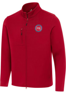 Antigua Detroit Pistons Mens Red Objection Light Weight Jacket