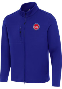 Antigua Detroit Pistons Mens Blue Objection Light Weight Jacket