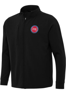 Antigua Detroit Pistons Mens Black Regard Light Weight Jacket