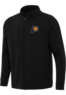 Antigua Indiana Pacers Mens Black Regard Light Weight Jacket