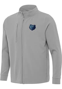 Antigua Memphis Grizzlies Mens Grey Alternate Regard Light Weight Jacket