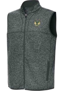 Antigua Milwaukee Bucks Mens Grey Fortune Sleeveless Jacket