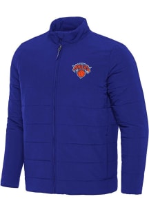 Antigua New York Knicks Mens Blue Swelter Filled Jacket