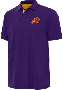 Antigua Phoenix Suns Mens Purple Era Short Sleeve Polo