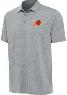 Antigua Phoenix Suns Mens Grey Layout Short Sleeve Polo