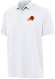 Antigua Phoenix Suns Mens White Reprocess Recycled Short Sleeve Polo