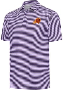 Antigua Phoenix Suns Mens Purple Skills Short Sleeve Polo