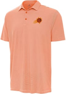 Antigua Phoenix Suns Mens Orange Twine Short Sleeve Polo
