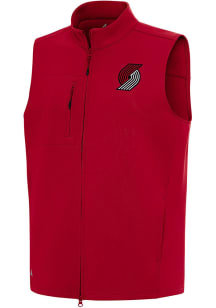 Antigua Portland Trail Blazers Mens Red Demand Sleeveless Jacket