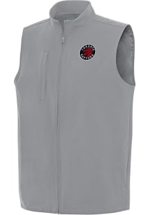 Antigua Toronto Raptors Mens Grey Regard Sleeveless Jacket