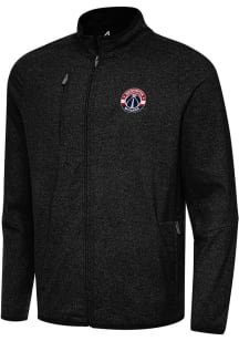 Antigua Washington Wizards Mens Black Hold Up Light Weight Jacket
