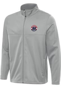 Antigua Washington Wizards Mens Grey Links 2 Light Weight Jacket