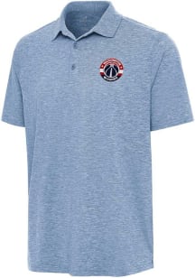 Antigua Washington Wizards Mens Blue Par 3 Short Sleeve Polo