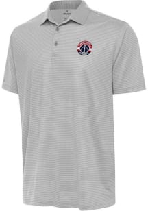 Antigua Washington Wizards Mens White Rings Short Sleeve Polo
