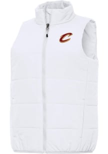 Antigua Cleveland Cavaliers Womens White Experience Vest
