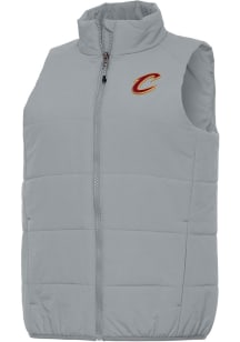 Antigua Cleveland Cavaliers Womens Grey Experience Vest