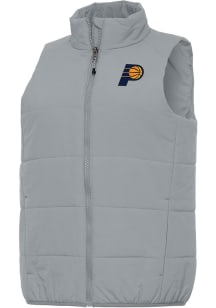 Antigua Indiana Pacers Womens Grey Experience Vest