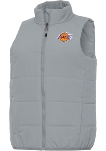 Antigua Los Angeles Lakers Womens Grey Experience Vest