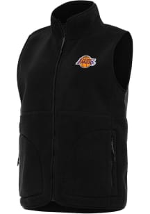 Antigua Los Angeles Lakers Womens Black Nostalgic Vest