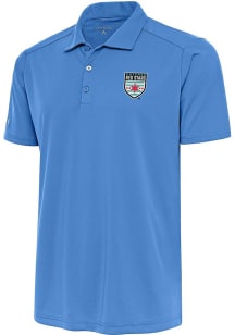 Antigua Chicago Stars FC Mens Blue Tribute Short Sleeve Polo