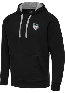 Antigua Chicago Red Stars Mens Black Victory Long Sleeve Hoodie