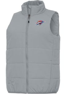 Antigua Oklahoma City Thunder Womens Grey Alternate Experience Vest