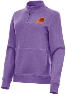 Antigua Phoenix Suns Womens Purple Crush Qtr Zip