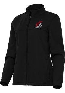 Antigua Portland Trail Blazers Womens Black Links Light Weight Jacket