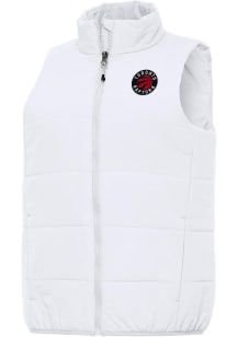 Antigua Toronto Raptors Womens White Experience Vest