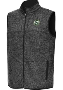 Antigua Colorado State Rams Mens Black Fortune Sleeveless Jacket