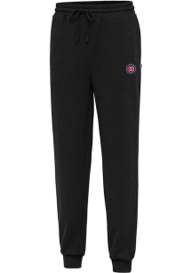 Antigua Chicago Cubs Mens Black Idol Sweatpants