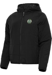 Antigua Colorado State Rams Womens Black Universe Filled Jacket
