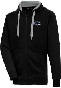 Antigua Penn State Nittany Lions Mens Black Victory Long Sleeve Full Zip Jacket