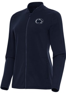 Antigua Penn State Nittany Lions Womens Navy Blue Continual Light Weight Jacket