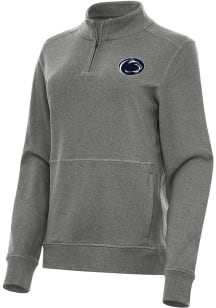 Antigua Penn State Nittany Lions Womens Black Crush Qtr Zip