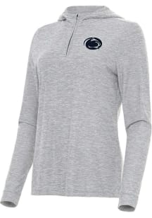 Antigua Penn State Nittany Lions Womens Grey Daybreak Qtr Zip
