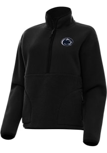 Antigua Penn State Nittany Lions Womens Black Figure Qtr Zip