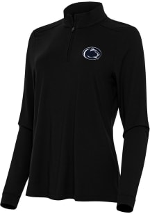 Antigua Penn State Nittany Lions Womens Black Intent Qtr Zip