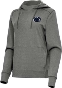 Antigua Penn State Nittany Lions Womens Black Justice Hooded Sweatshirt