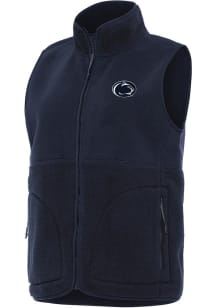 Antigua Penn State Nittany Lions Womens Navy Blue Nostalgic Vest