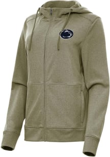 Antigua Penn State Nittany Lions Womens Olive Seeker Light Weight Jacket