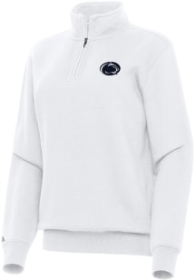 Antigua Penn State Nittany Lions Womens White Victory Qtr Zip